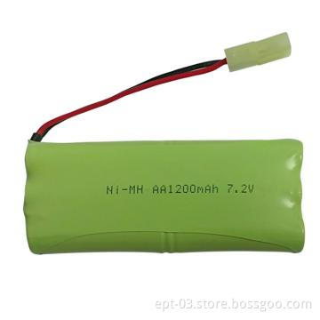 EPT 7.2V AA Rechargeable NIMH battery pack for RC toys